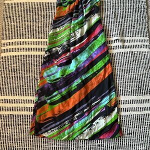 Julie Dillon Size 6 Multicolor Strapless Dress